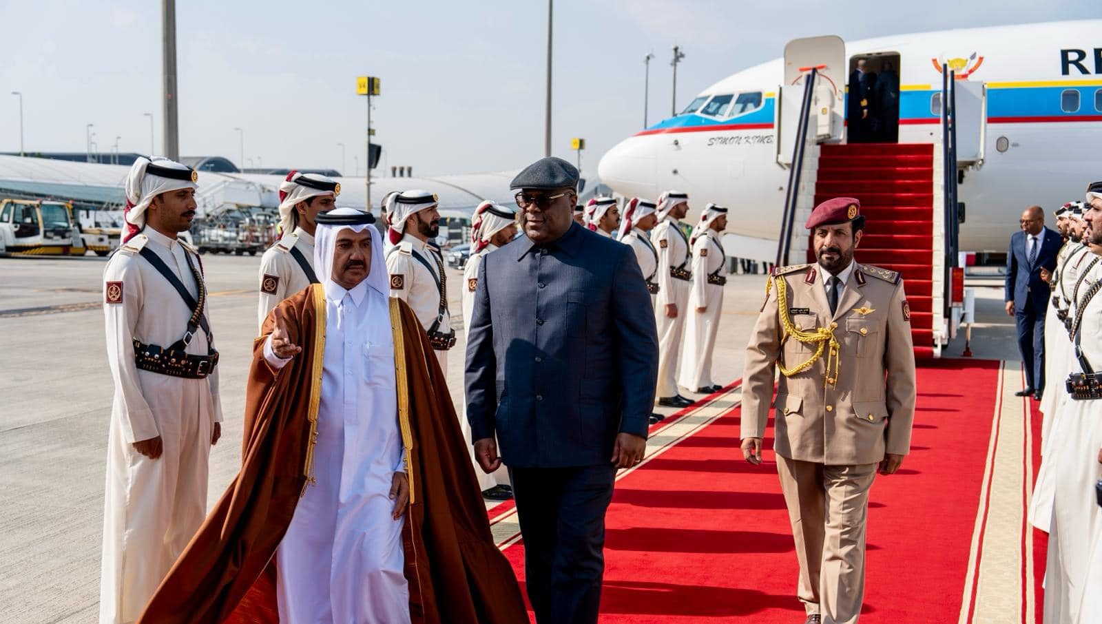RDC : Le Président Félix Tshisekedi au Qatar pour le renforcement des liens et opportunités d&rsquo;investissement