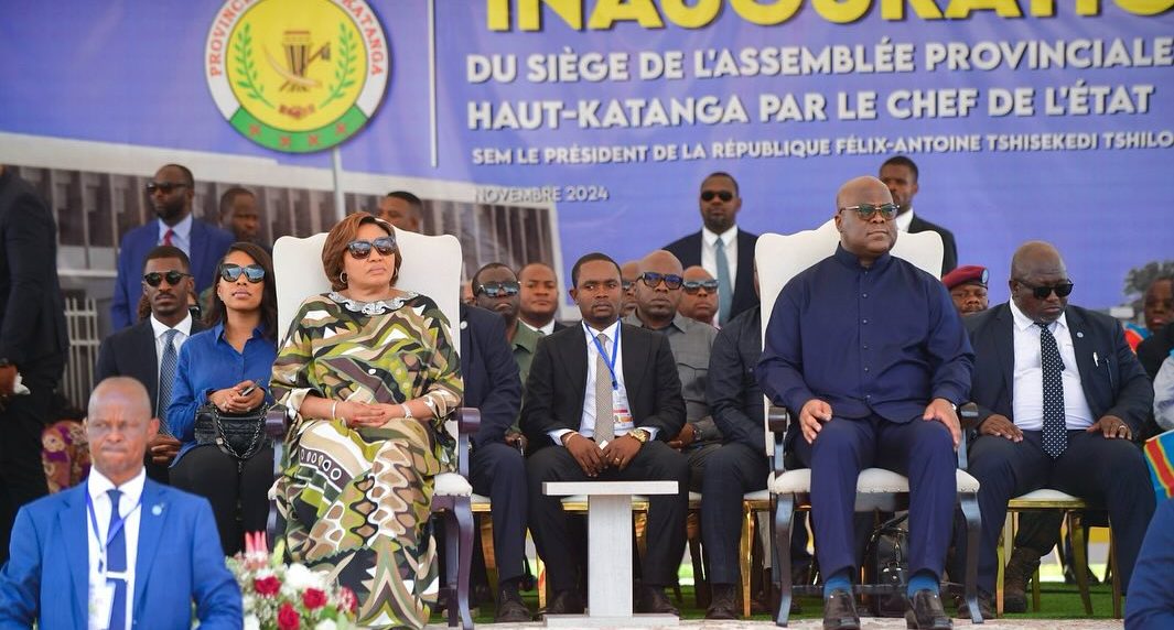 RDC : Le Président Félix Tshisekedi inaugure le siège modernisé de l&rsquo;Assemblée provinciale du Haut-Katanga