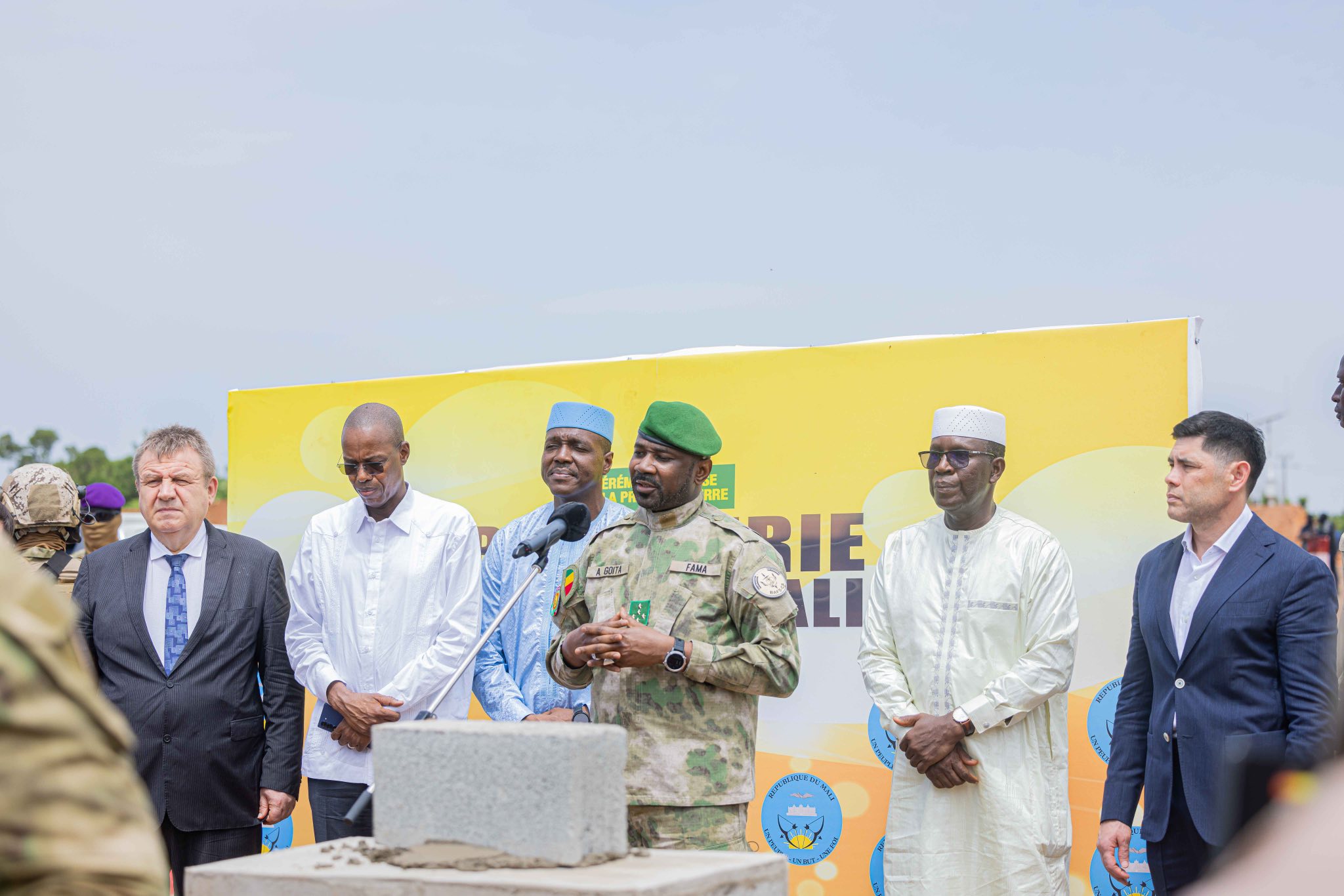 Mali : Quand le Président Assimi GOÏTA lance la construction de la première raffinerie nationale d’or