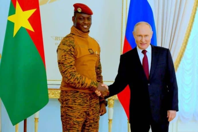 Burkina Faso / Russie : Ouagadougou et Moscou signent un accord historique pour revitaliser leur coopération