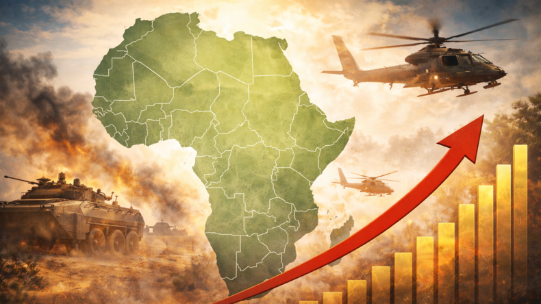 Afrique : Hausse marquée des dépenses militaires sur le continent