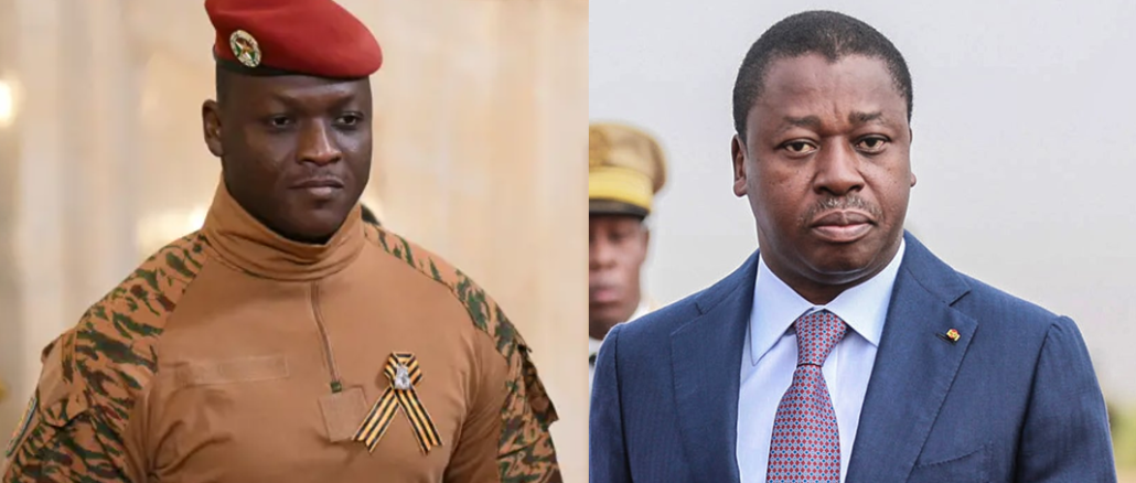 Faure Gnassingbé et Ibrahim Traoré